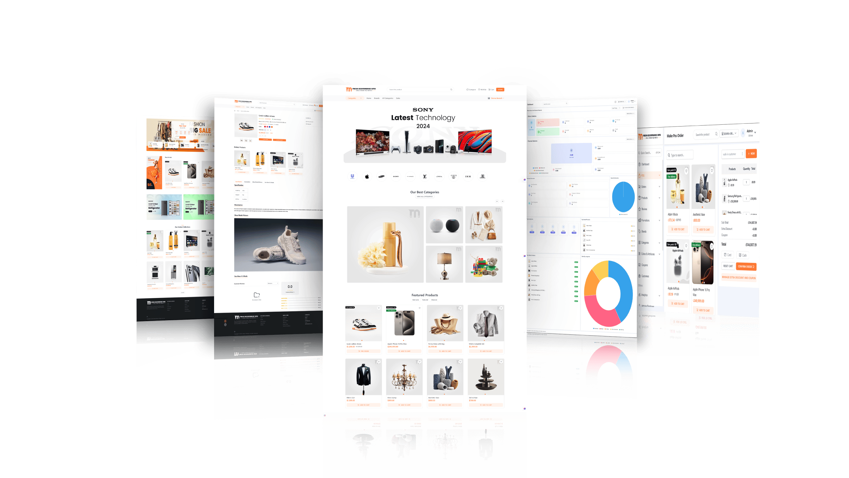 Mesa e-commerce cms
